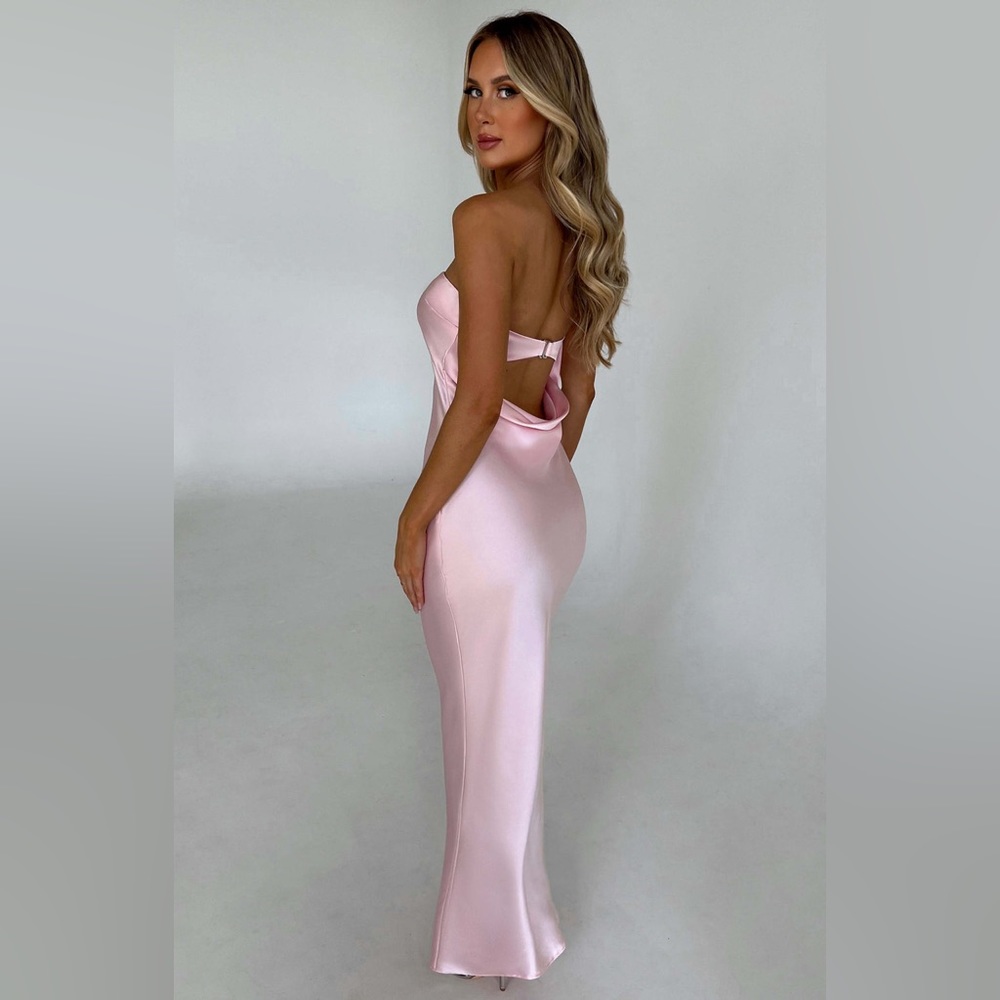 Rheanna Maxi Dress - Blush from Babyboo Boutique